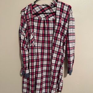 Cute flannel dress